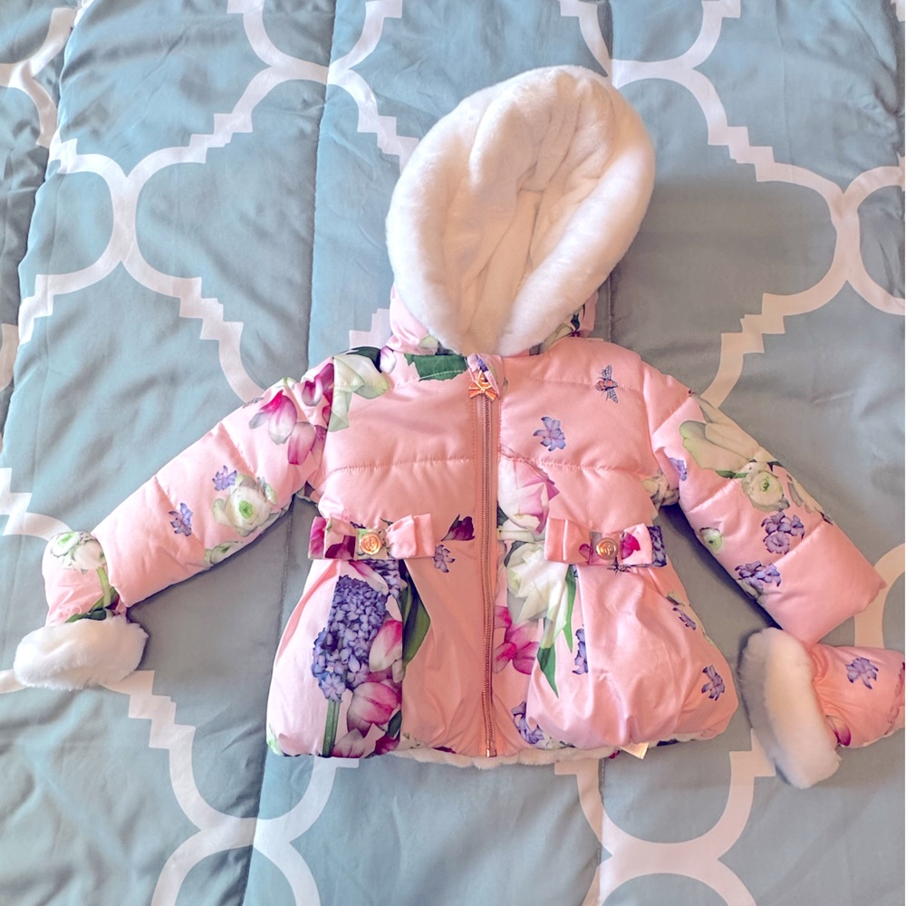Baker by Ted Baker Baby Winter Coat 3-6 Months.